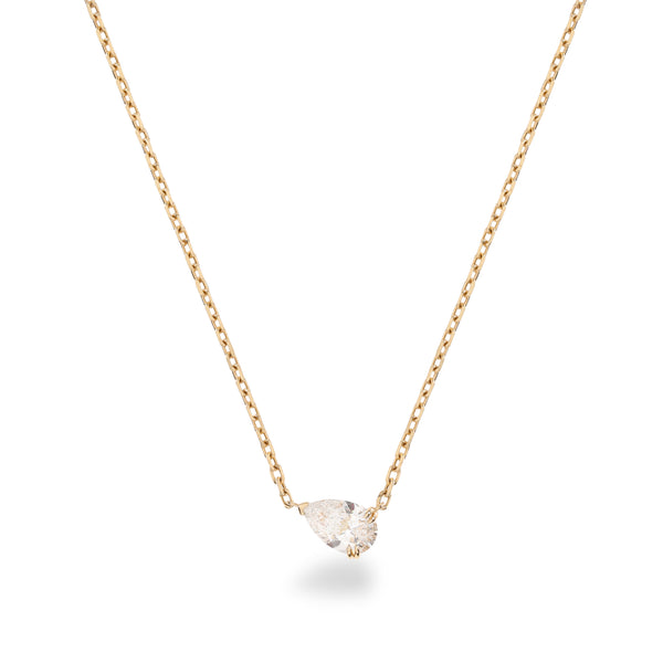 Pear shape diamond pendant (PRE-ORDER)