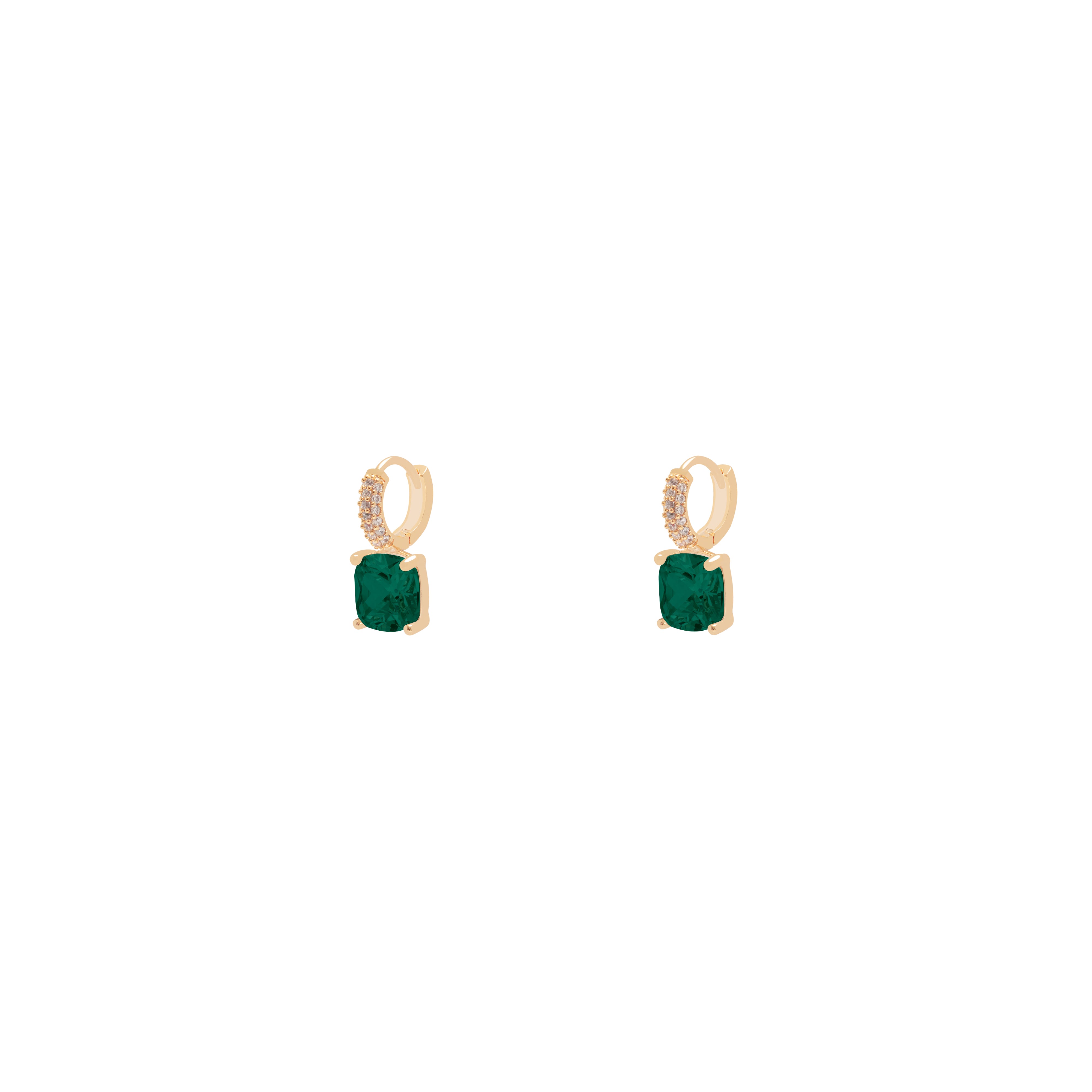 Jenny drop crystal huggies | MEZI