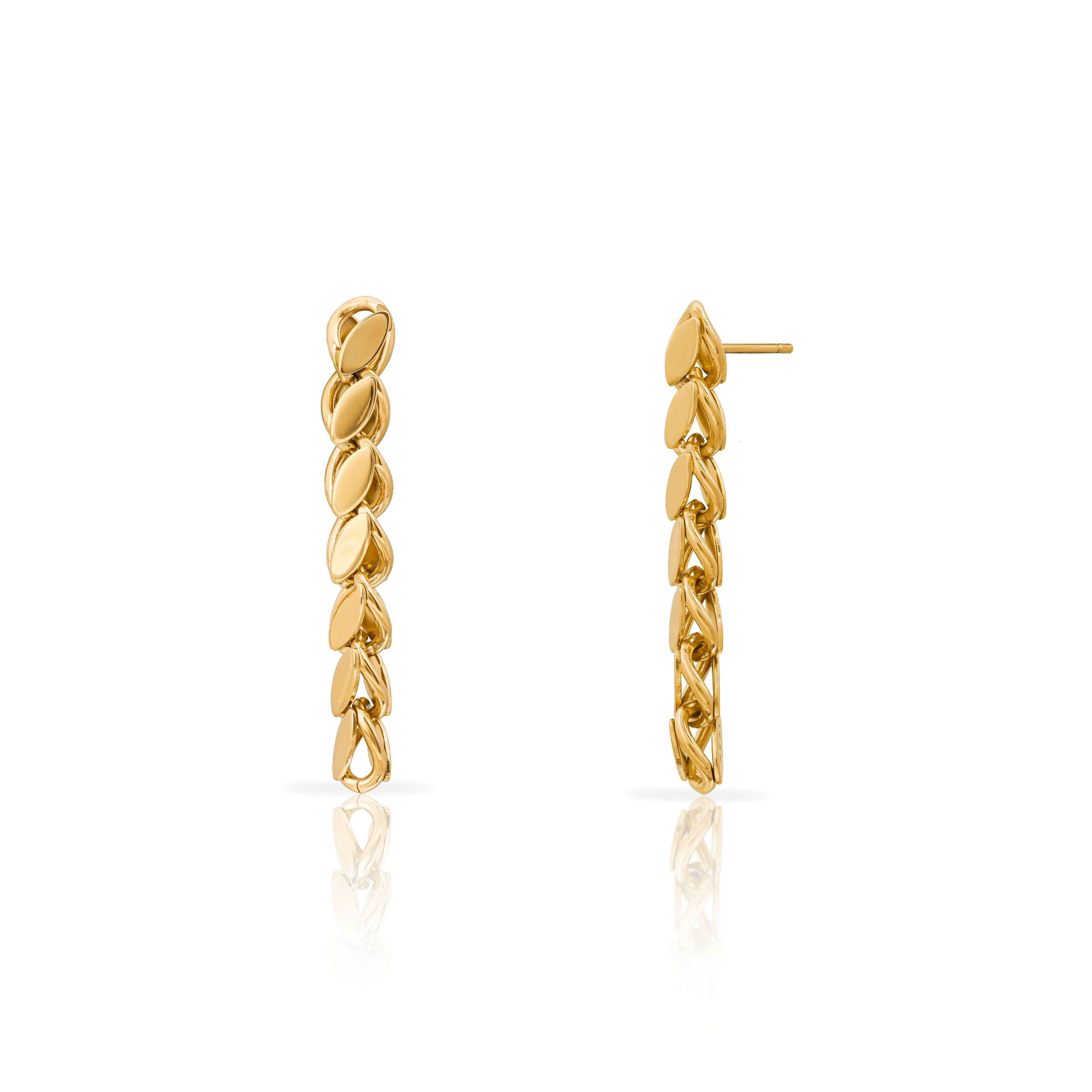 Arden gold earrings | waterproof
