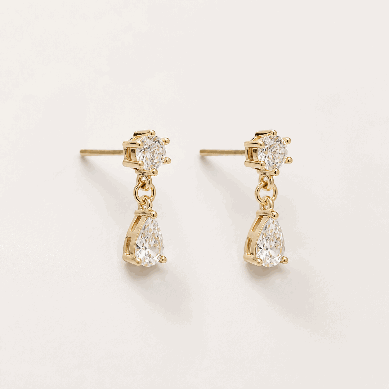 Marjory tear drop earrings