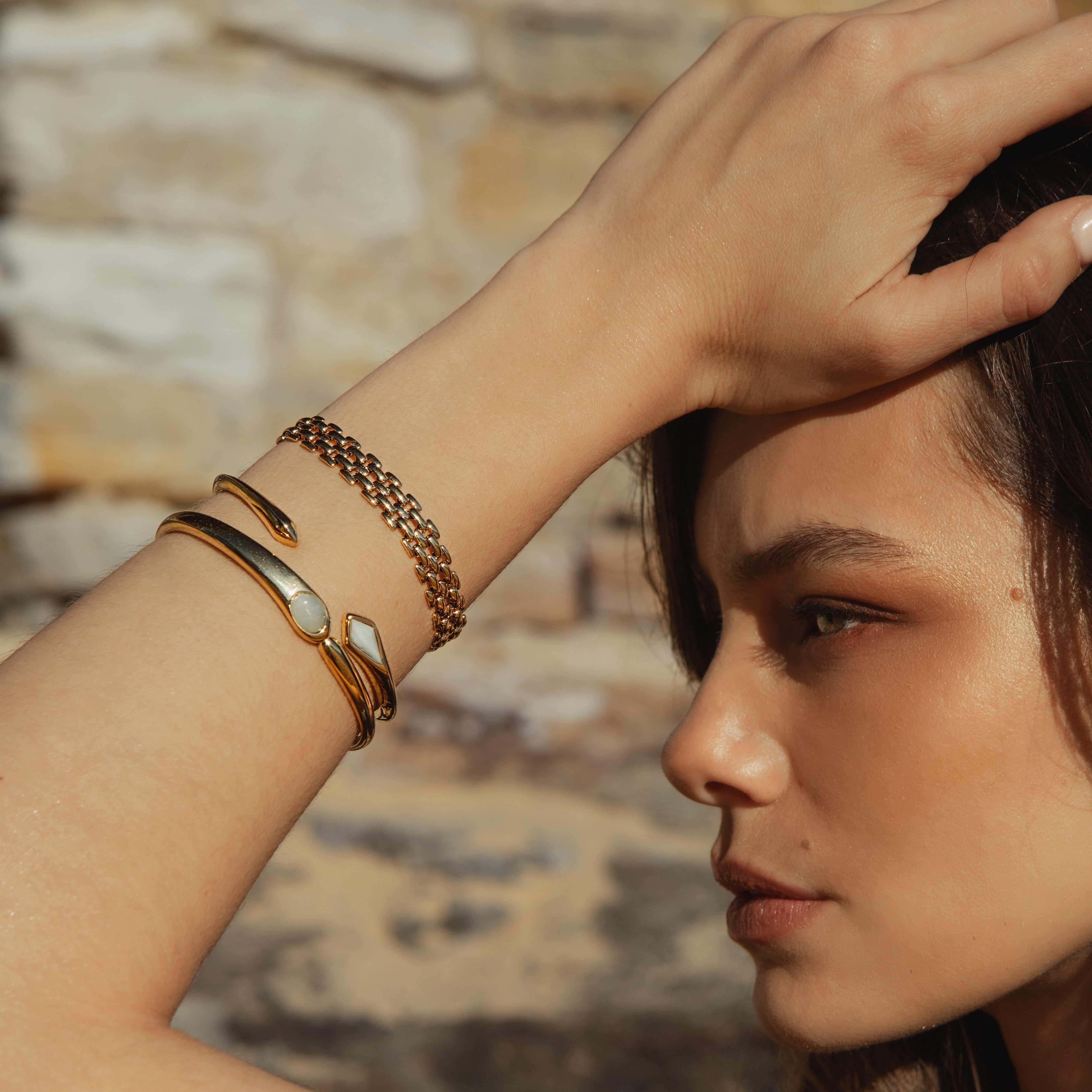 Capri gold bracelet