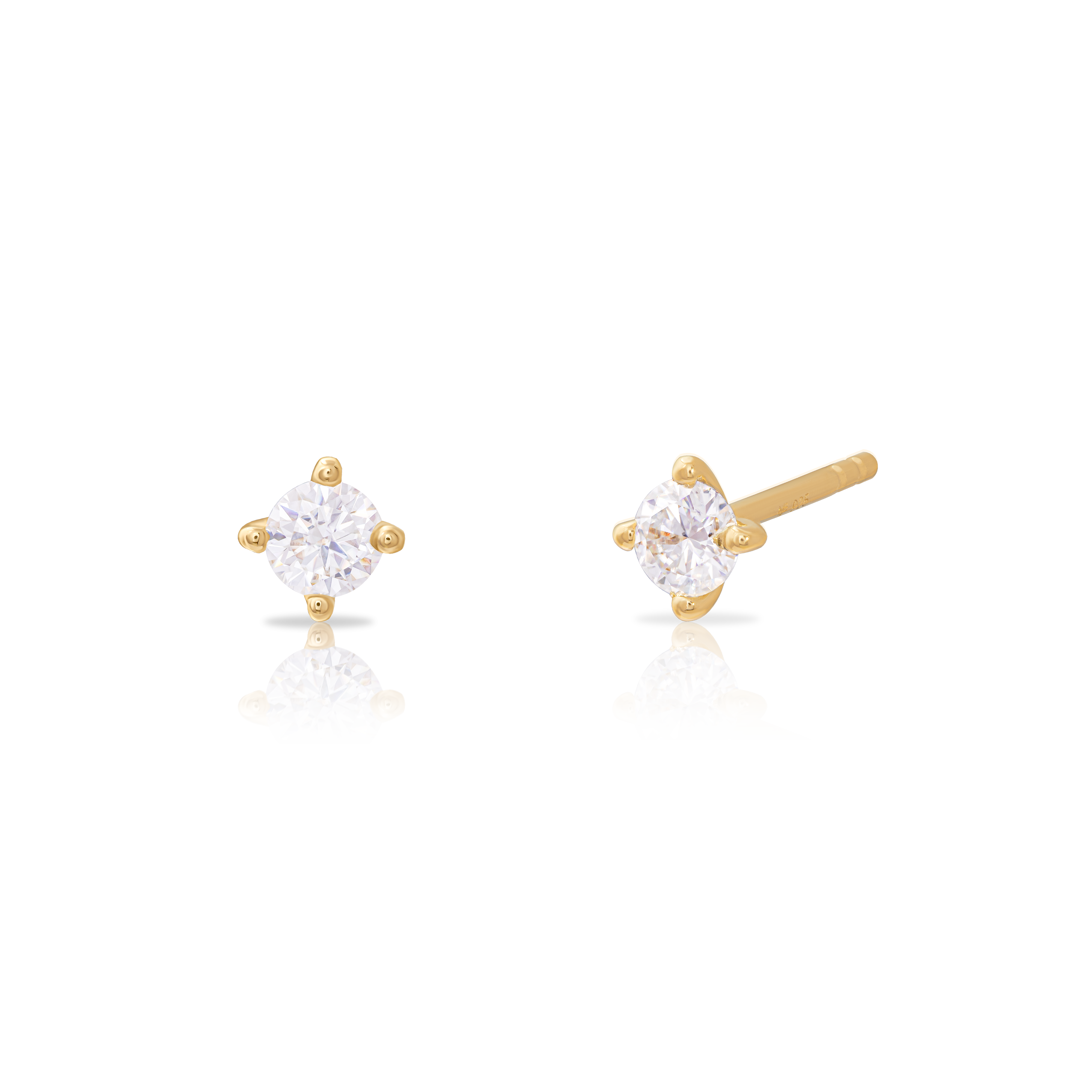 Brila Moissanite Stud Earrings