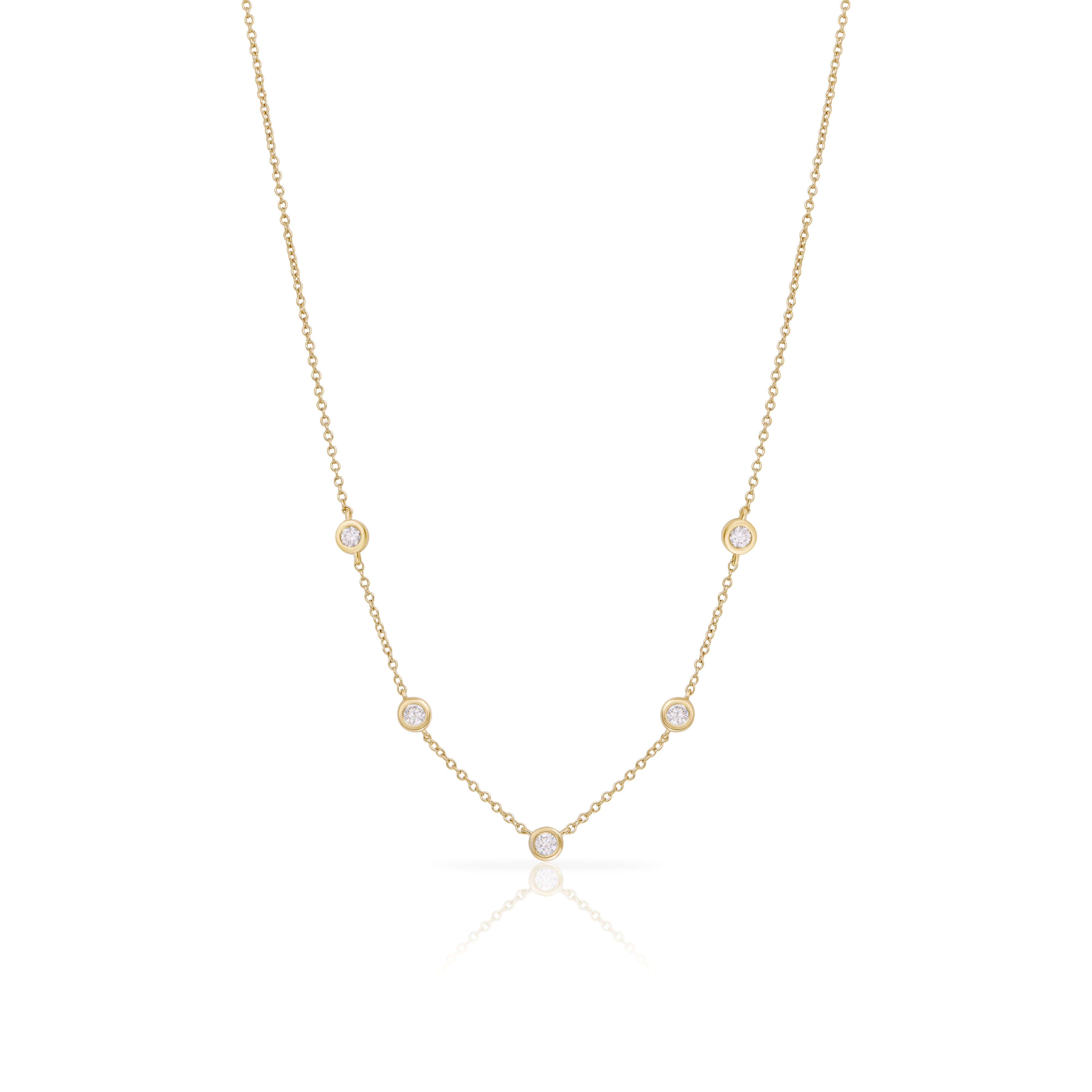 Elvara Moissanite necklace