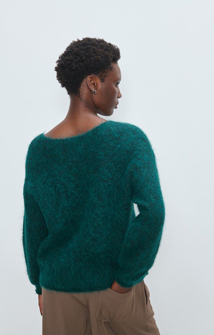 Women's jumper Nuny | Cypress Black Melange | NUN18C