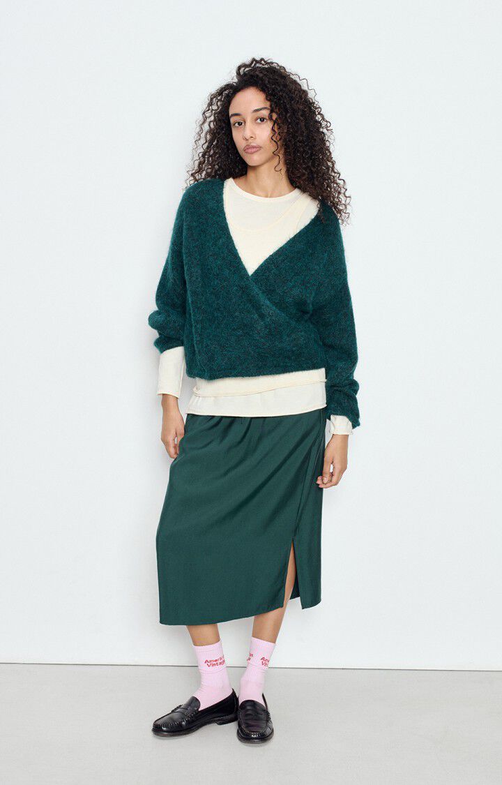 Anerican Vintage Pullover | Cypress Black Melange | NUN18D