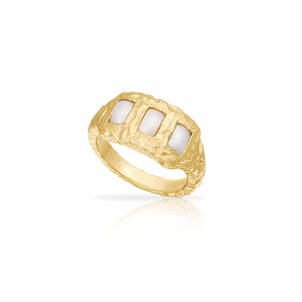 Lark Ring Gold Plated | MEZI