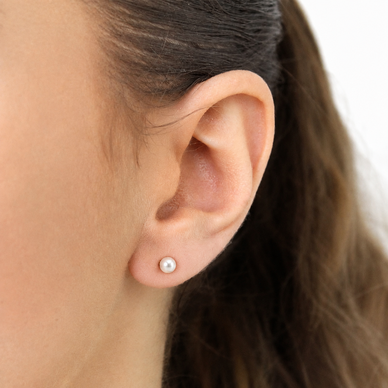 Ramos pearl stud earrings