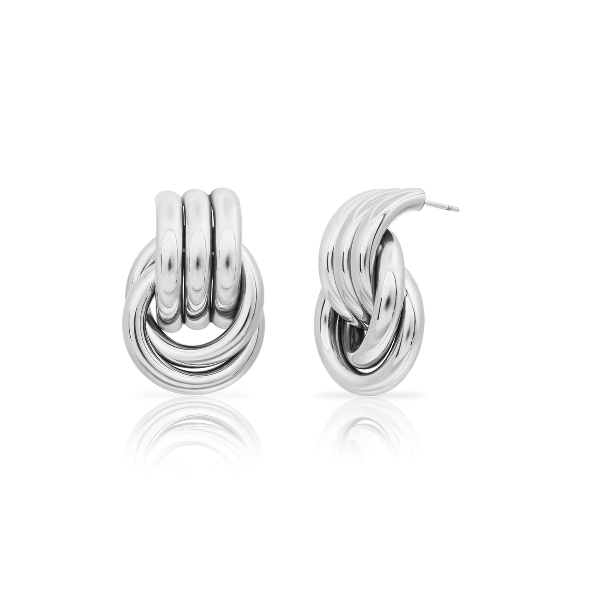 Talum waterproof knot stud earrings