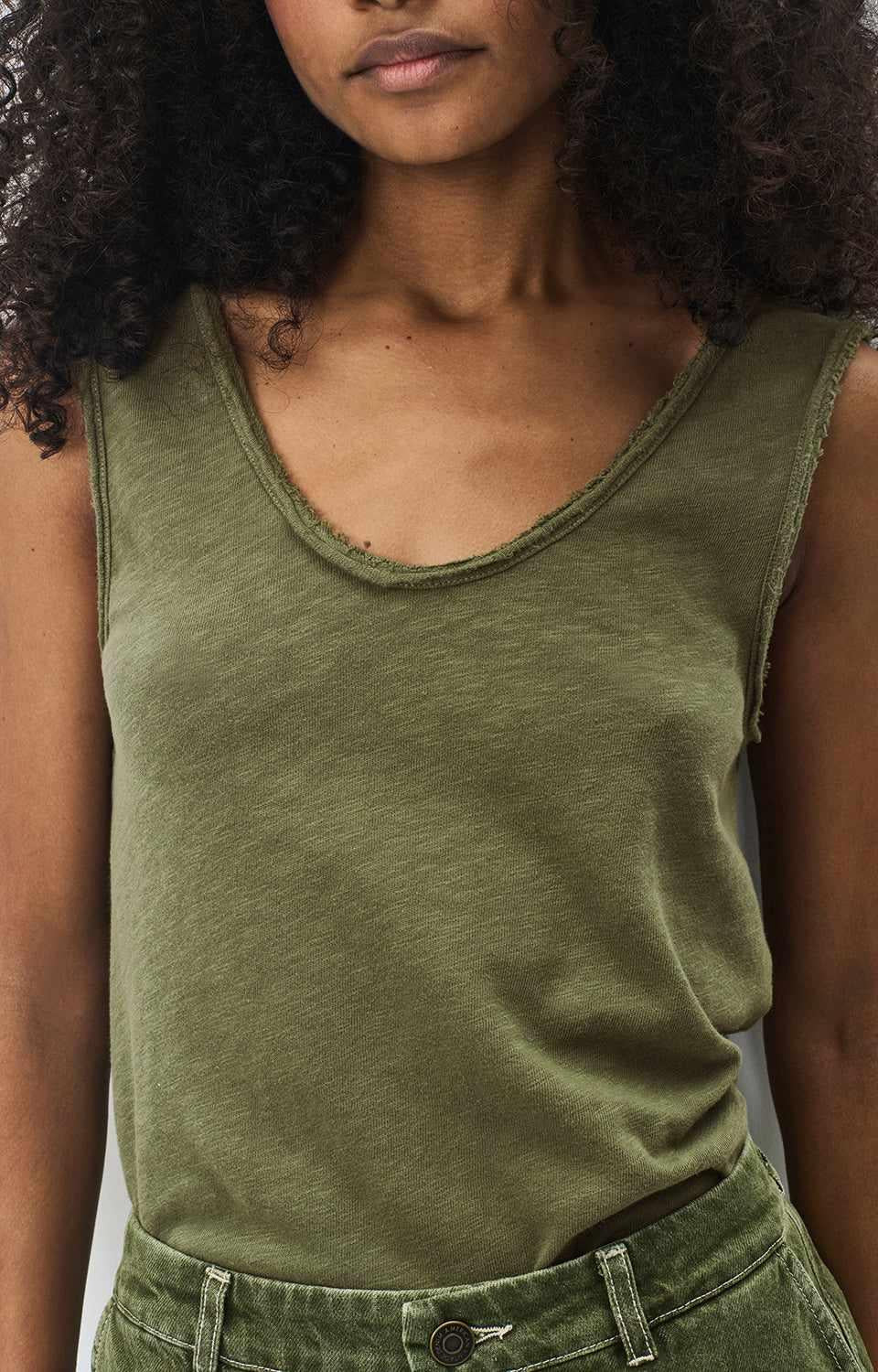 American Vintage G-SON29G – Mid-Length Trapeze Tank Top