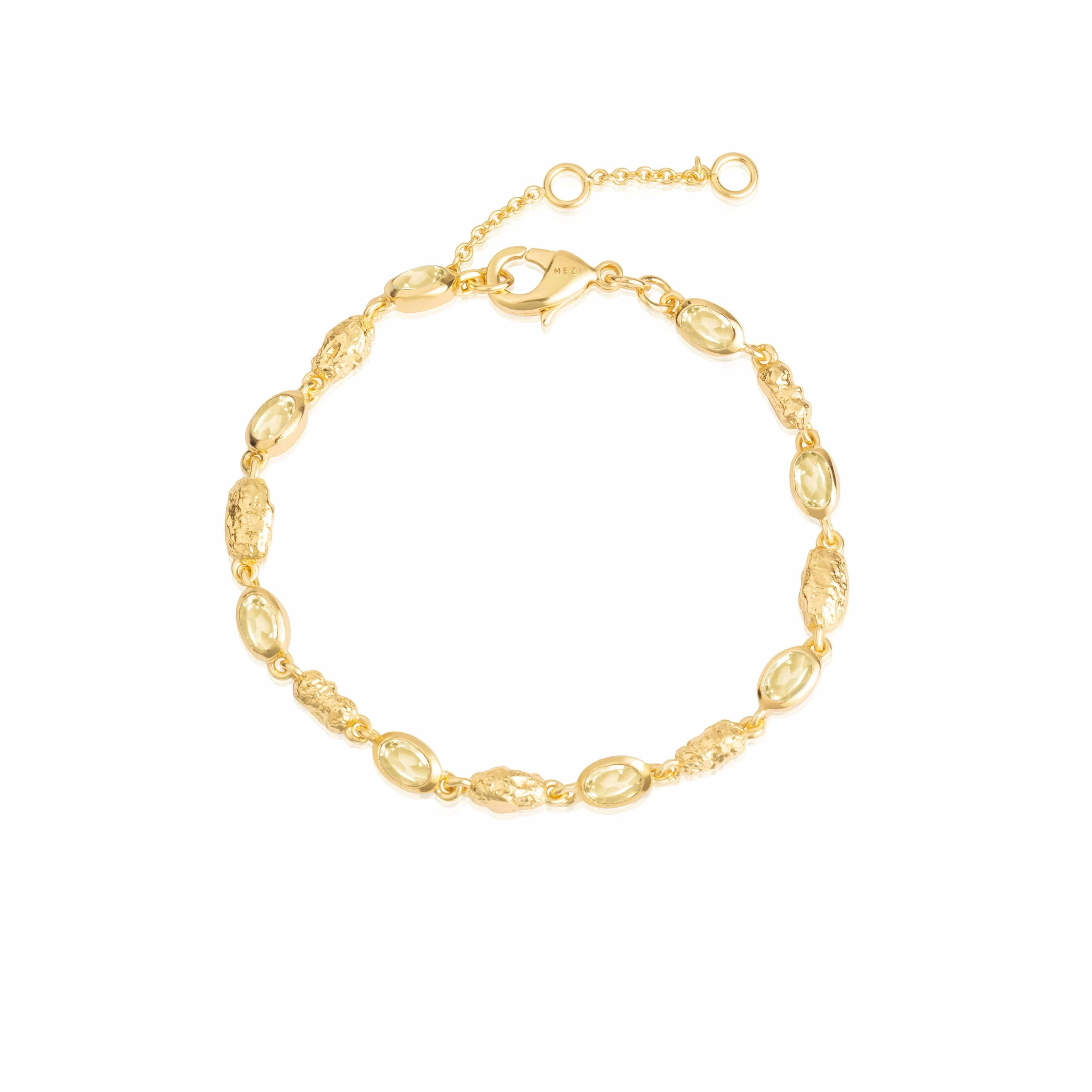 Azhar natural stone bracelet