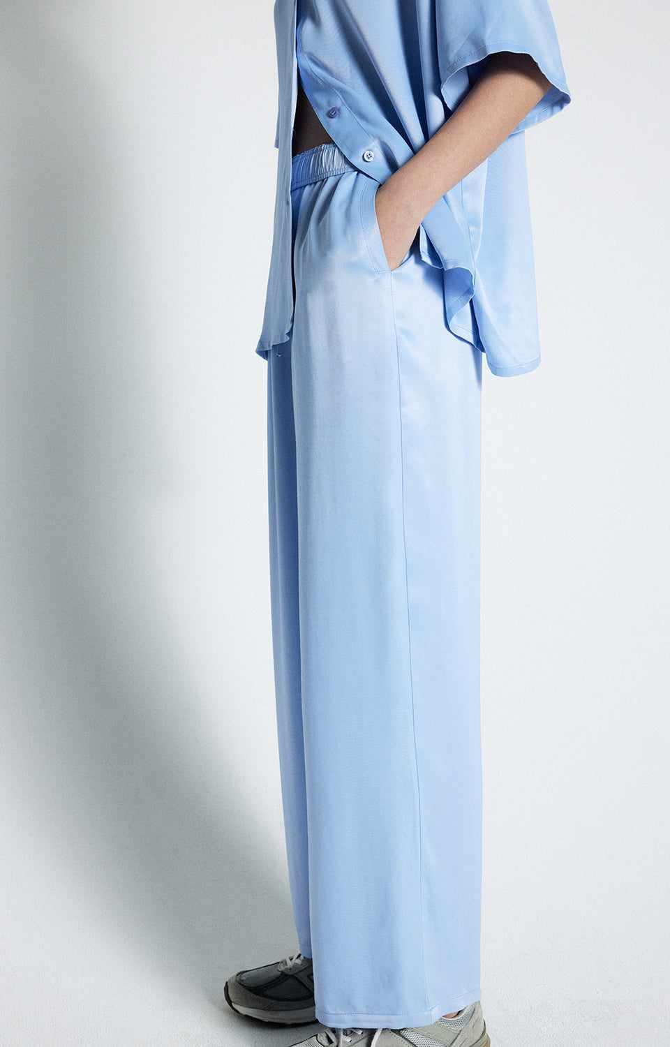 American Vintage LA MAISON UNY10BE25 PANTALON LARGE US