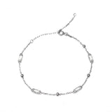 Alo baguette crystal bracelet