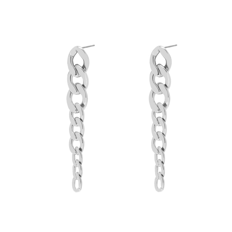 Audra link chain earrings