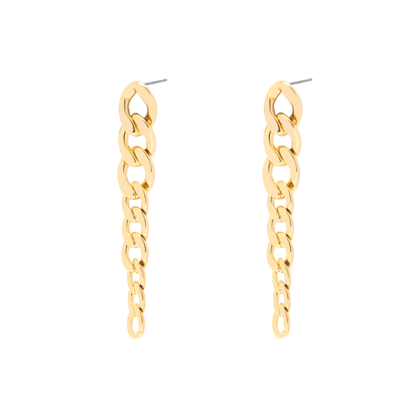 Audra link chain earrings