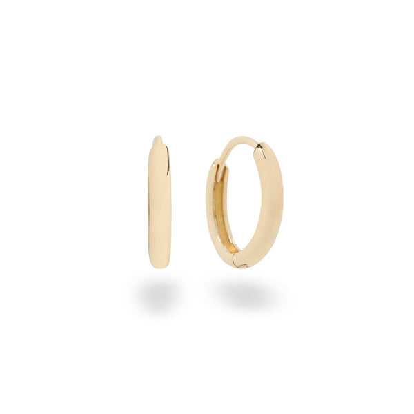 Barcelona 10k Gold Huggies Sold individually (PRE-ORDER)