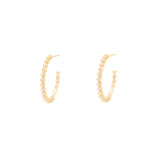 Benya crystal hoops