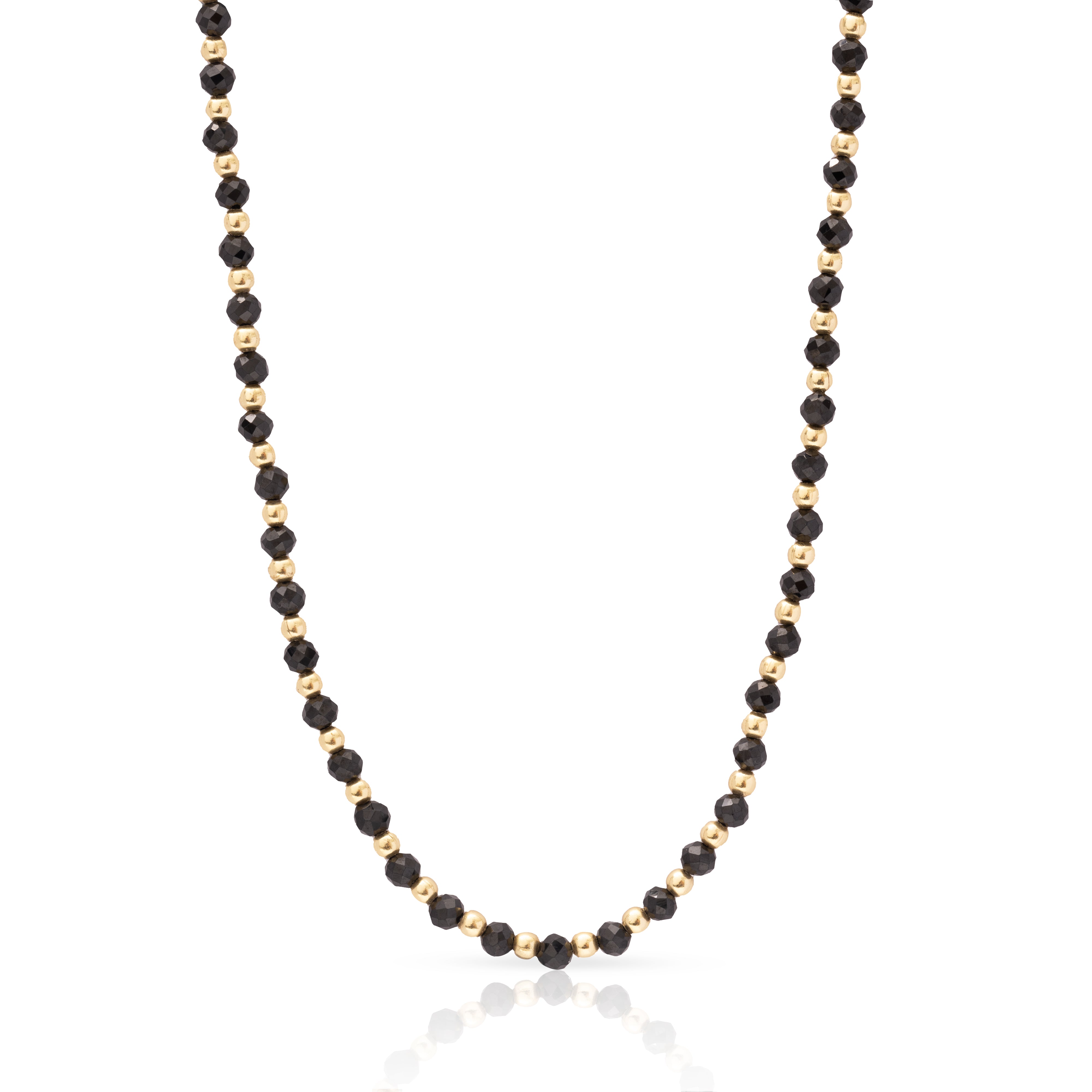 Raegan Precious Stone Necklace For Women Raegan Gold Plated | MEZI