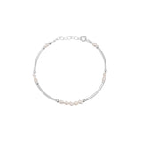 Briley freshwater pearl & sterling silver bracelet