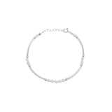 Briley freshwater pearl & sterling silver bracelet