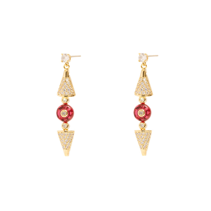 Cathrine crystal earrings