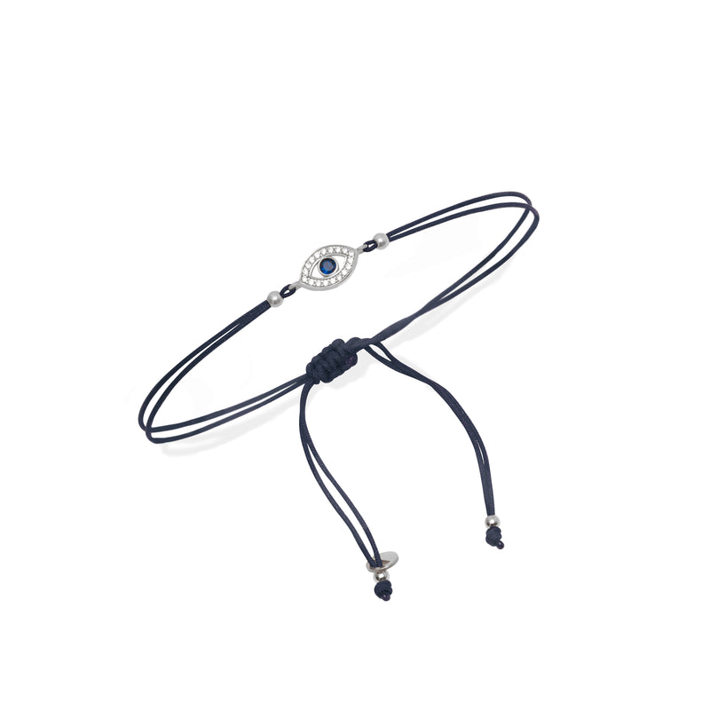 Celek evil eye crystal thread bracelet