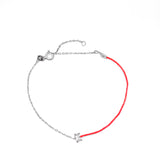 Chance thread chain bracelet