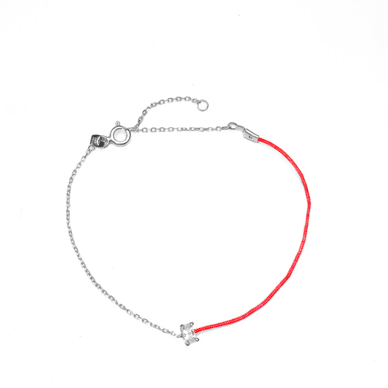 Chance thread chain bracelet