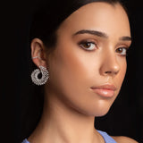 Nesha reef crystal earrings