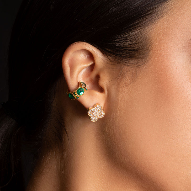 Sanne crystal ear cuff