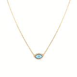 Delia evil eye pendant