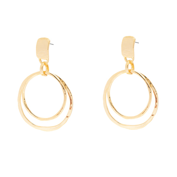 Dinah gold earrings