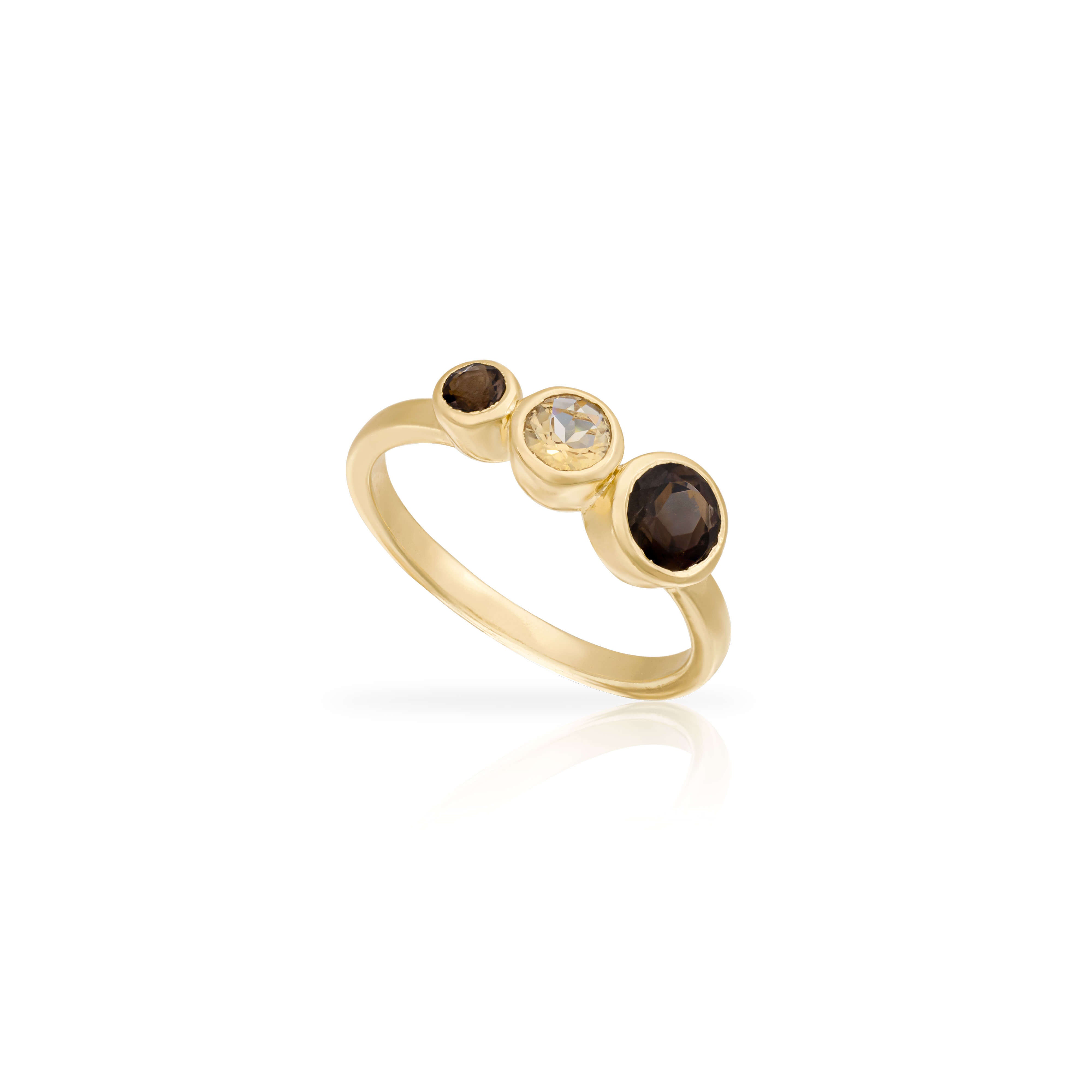 Sauer semi-precious ring
