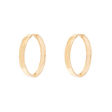 Plana hoop earrings
