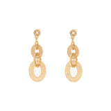 Goldie antique gold earrings