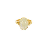 Helma semi-precious stone ring