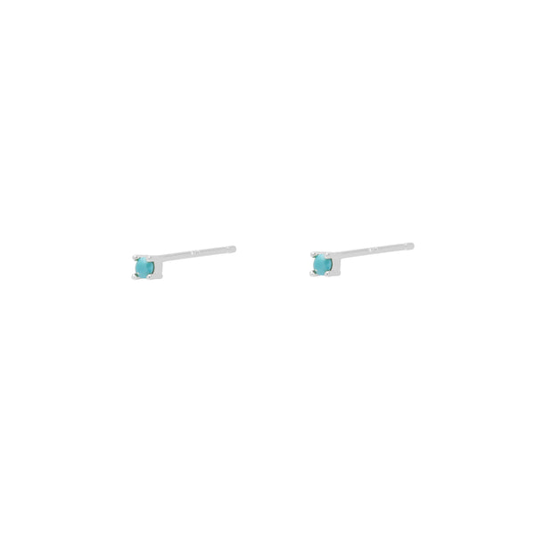 Hira turquoise studs