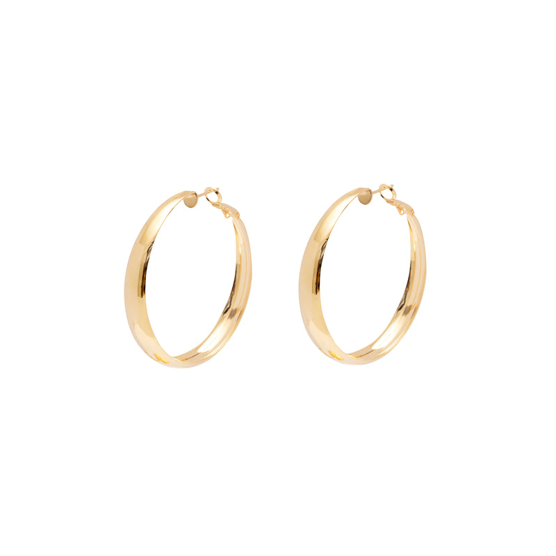 Afia hoop earrings