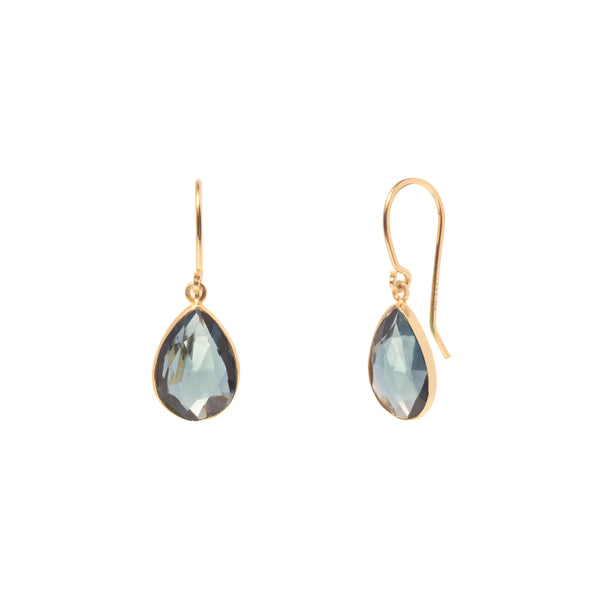 Joya tear drop semi-precious earrings