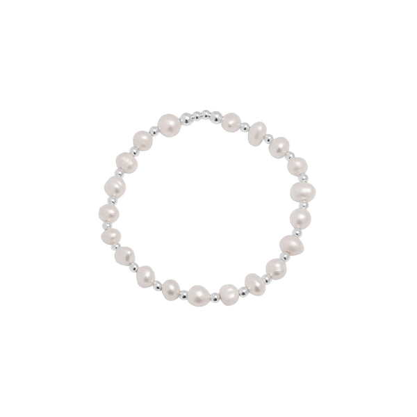Kenal freshwater pearl & sterling silver bracelet