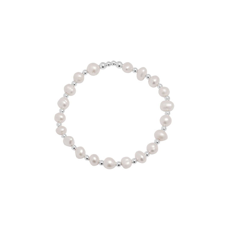 Kenal freshwater pearl & sterling silver bracelet