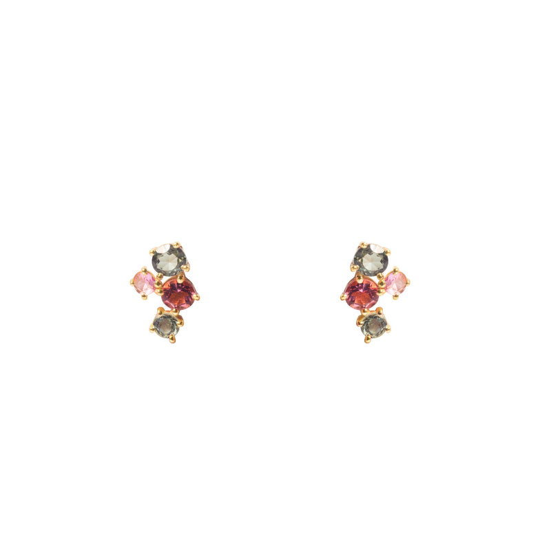 Kelly semi-precious studs