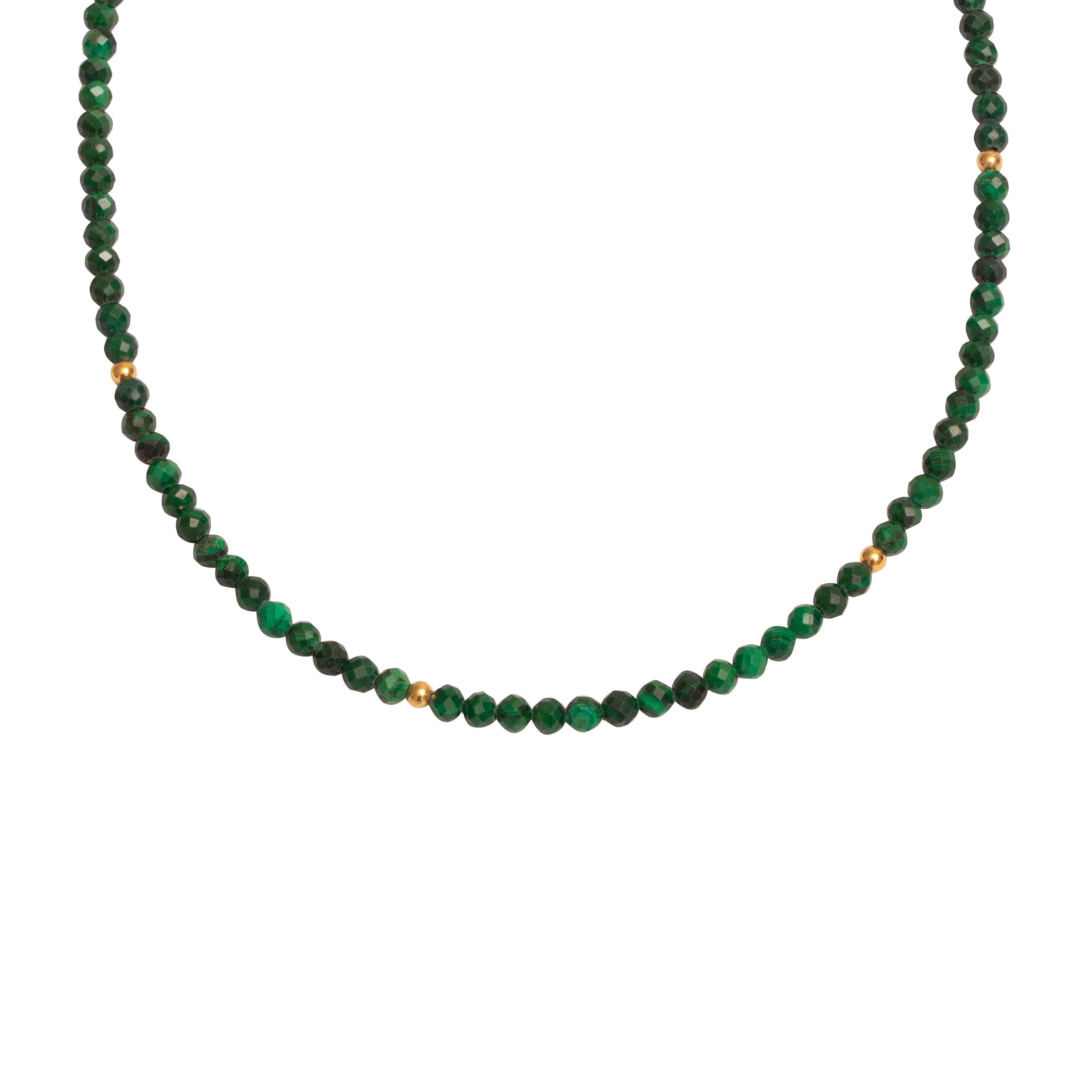 Klara gold vermeil semi precious necklace