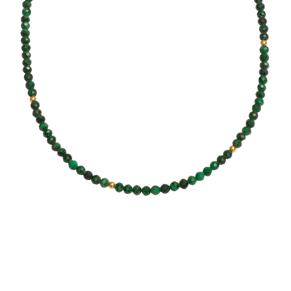 Klara gold vermeil semi precious necklace