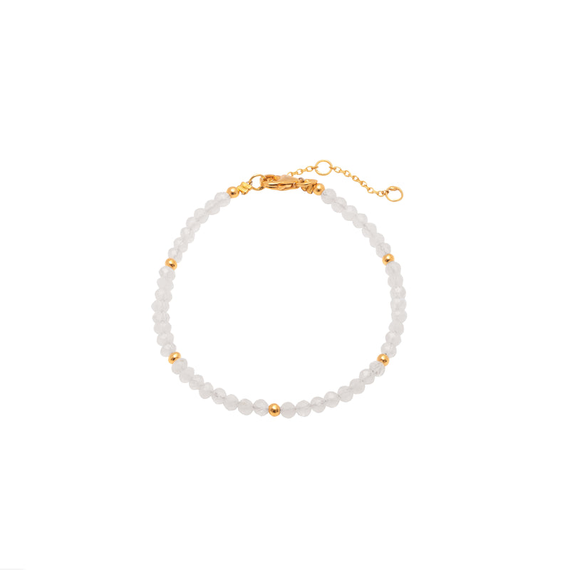 Klara gold vermeil semi precious bracelet