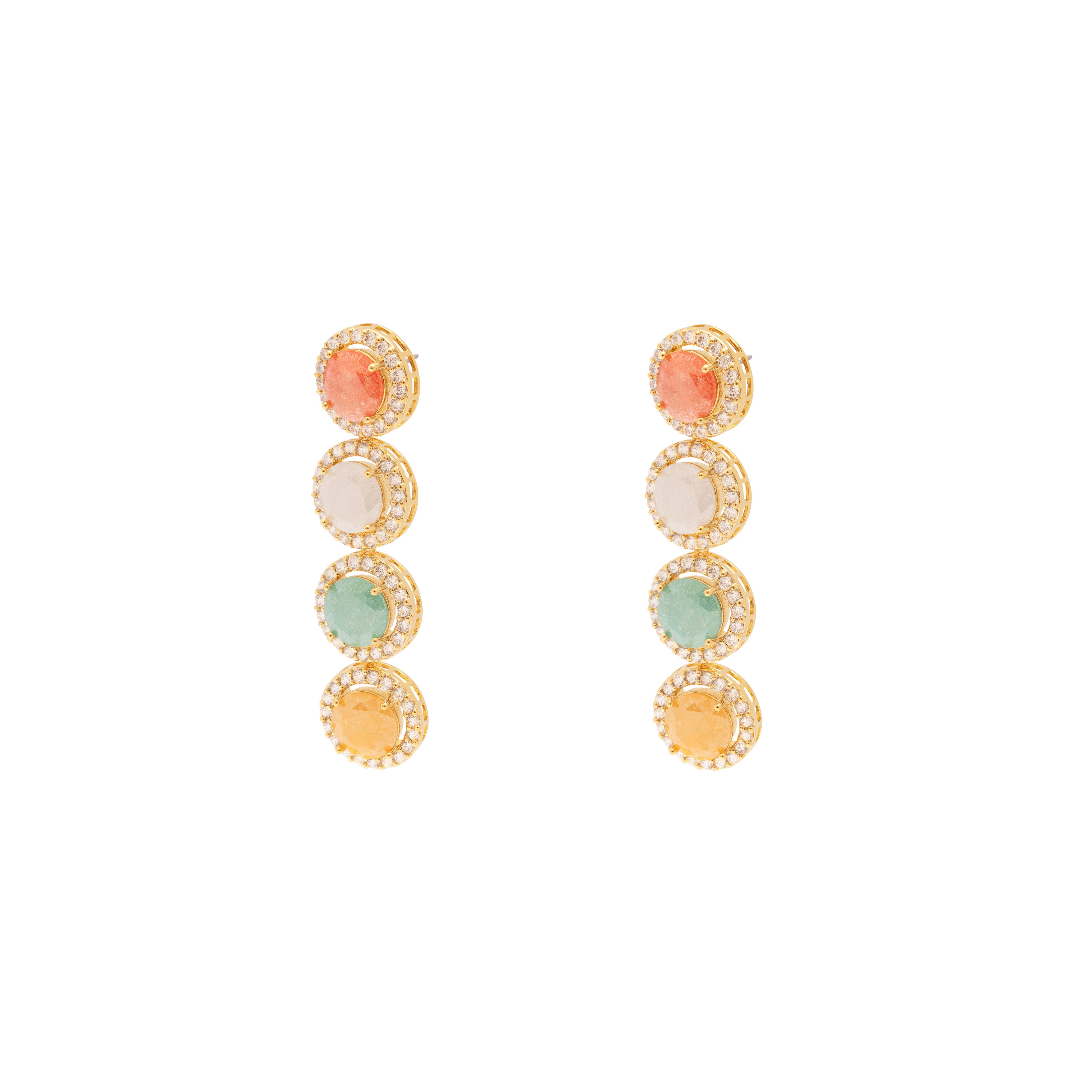 Kona crystal earrings | MEZI
