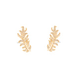 Lefa crystal stud earrings