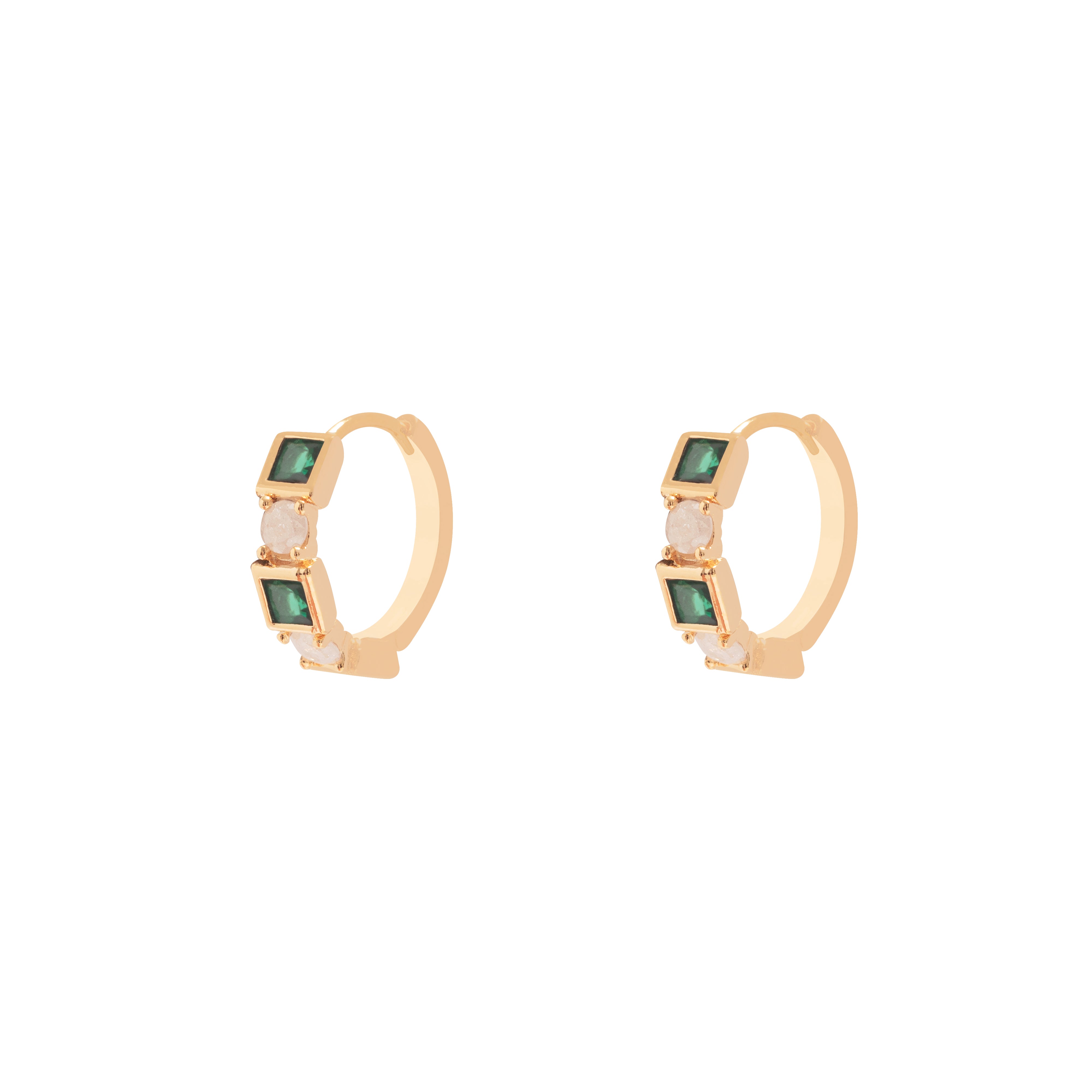 Lindy crystal huggies | MEZI