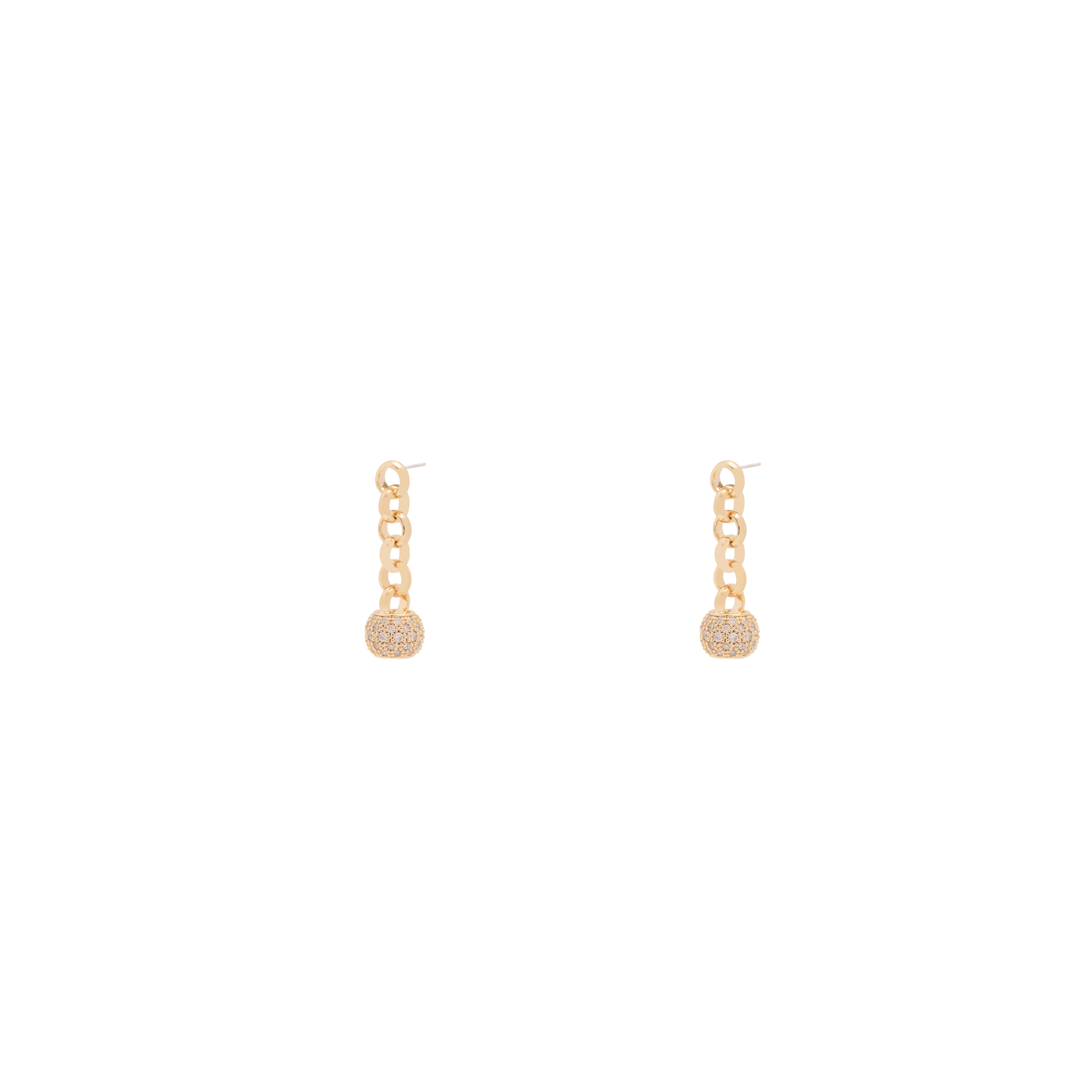 Merle chain ball earrings | MEZI