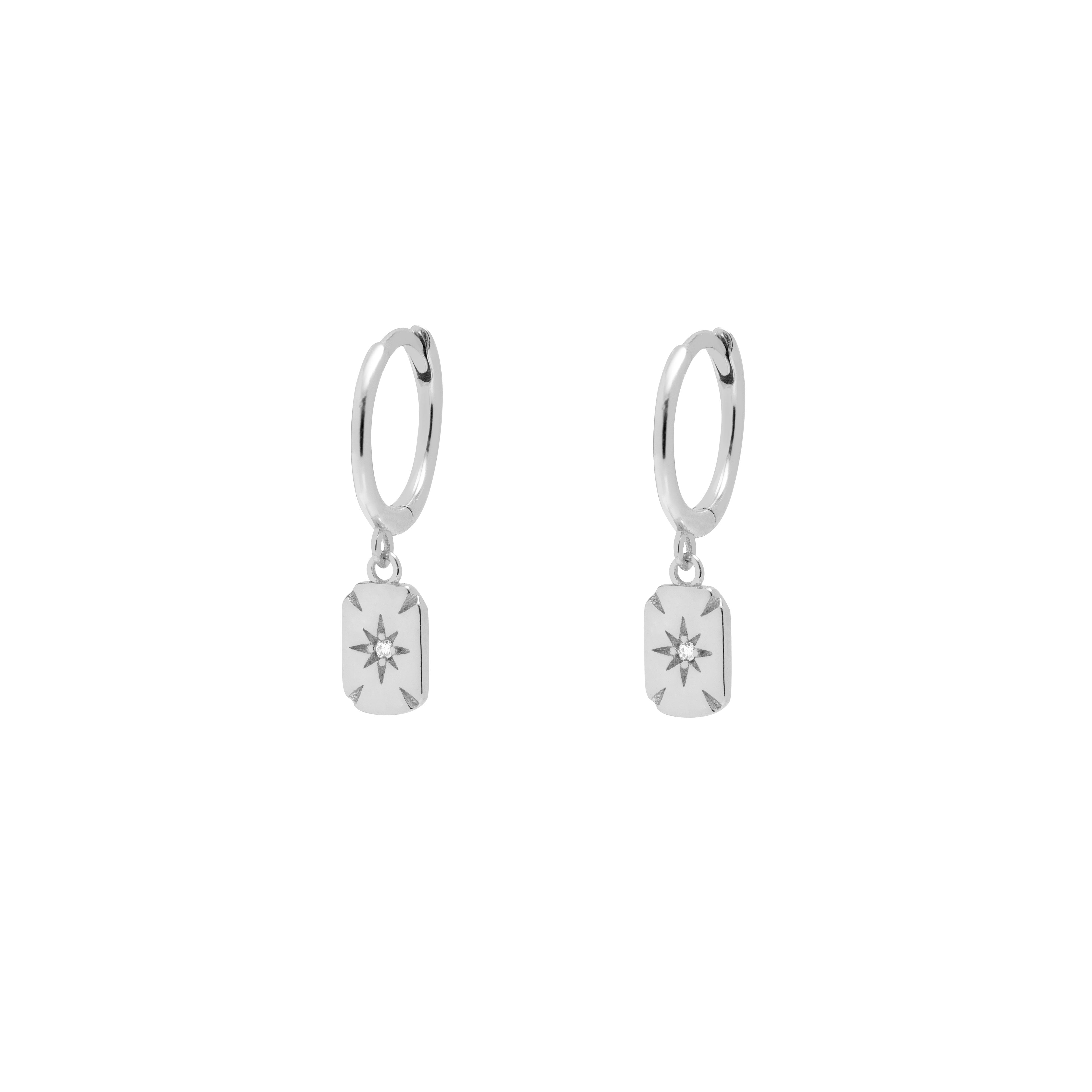 North star huggies earrings | MEZI
