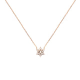 Pave star crystal pendant